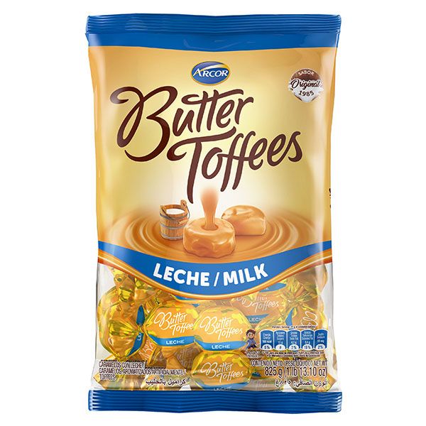 BUTTER TOFFES LECHE  x825gr.(6).